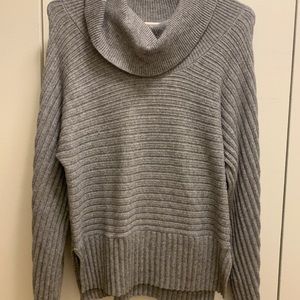 ANTHROPOLOGIE Gray XS Mockneck Sweater
